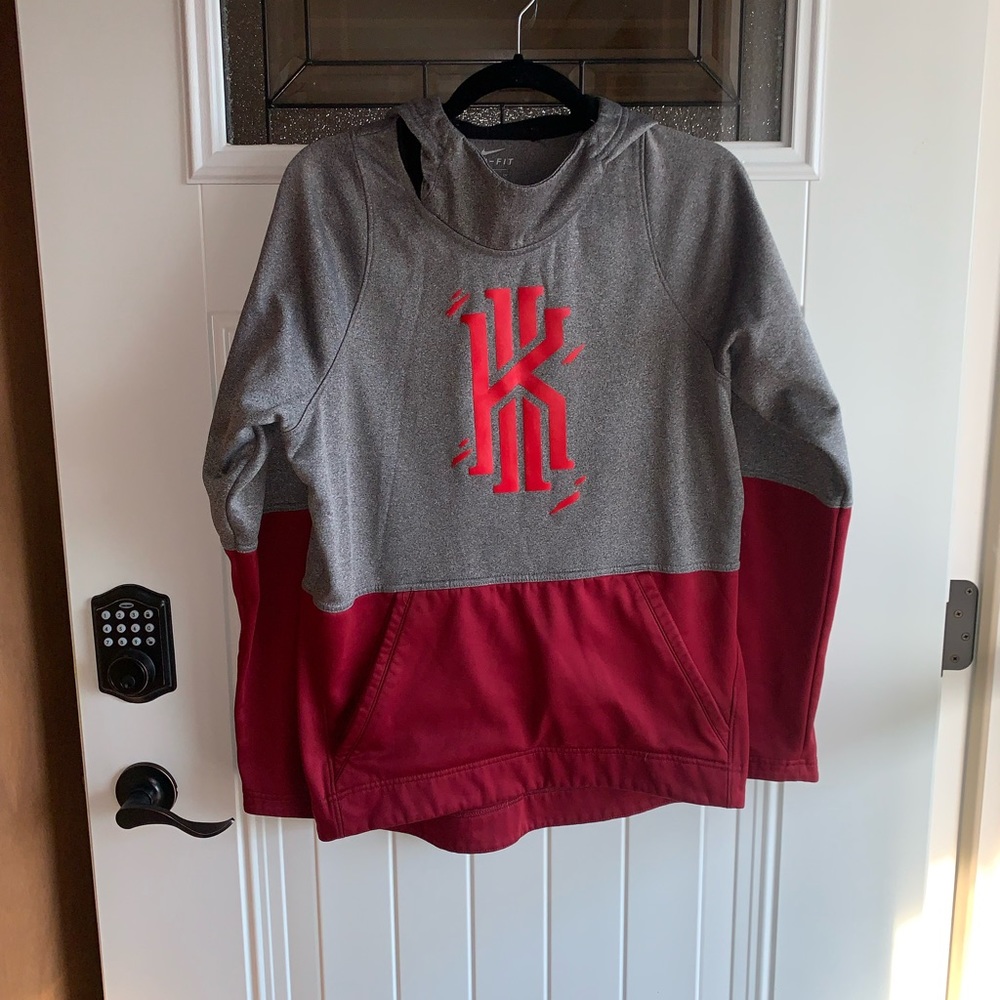 Nike Red & Gray Sweatshirt Size Small